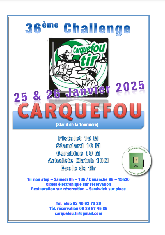 Fiche du challenge Carquefou
