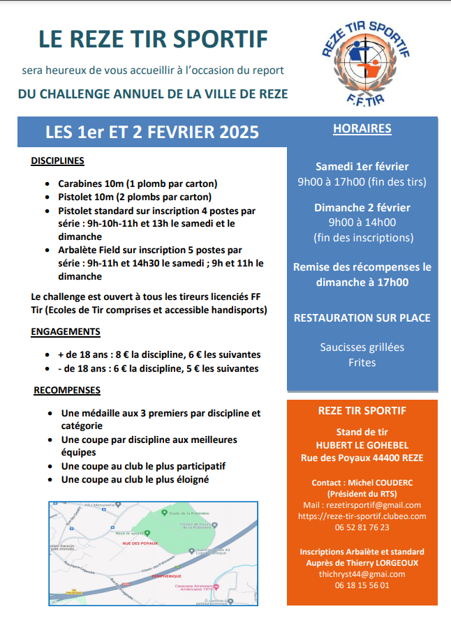 Fiche du challenge Rezé